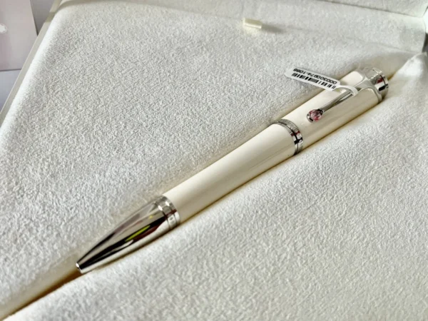 MONTBLANC Princesse Grace De Monaco (Ivory) Muses Edition Ballpoint Bp-Pen