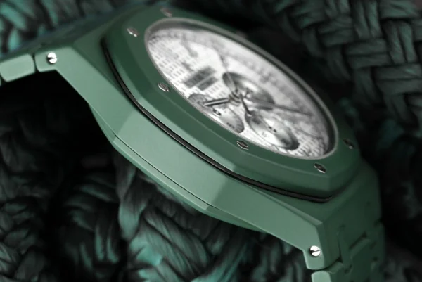 Audemars Piguet Royal Oak Chrono 41mm 26320ST.OO.1220ST.02 Custom Green Ceramic