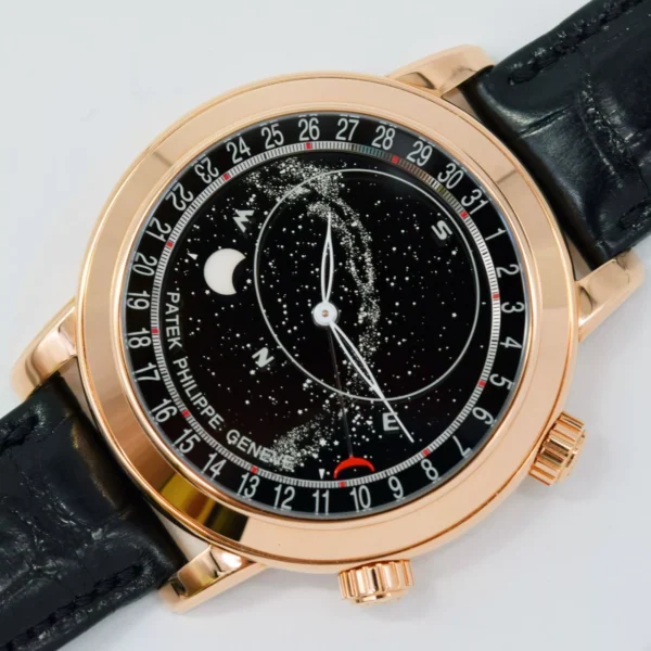 Patek Philippe Grand Complications Rose Gold Celestial Watch 6102R-001