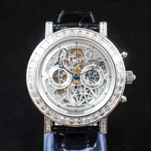 Breguet Classique 5238BB/10/9V6/DD00 18K White Gold With Diamonds Men's Watch