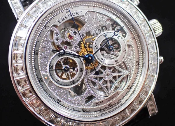 Breguet Classique 5238BB/10/9V6/DD00 18K White Gold With Diamonds Men's Watch