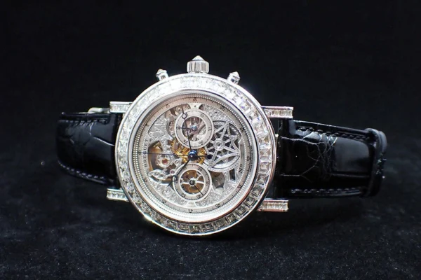 Breguet Classique 5238BB/10/9V6/DD00 18K White Gold With Diamonds Men's Watch