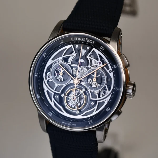 Audemars Piguet Code 11.59 26399CR.OO.D002CR.01 Skeleton Flyback Tourbillon Auto