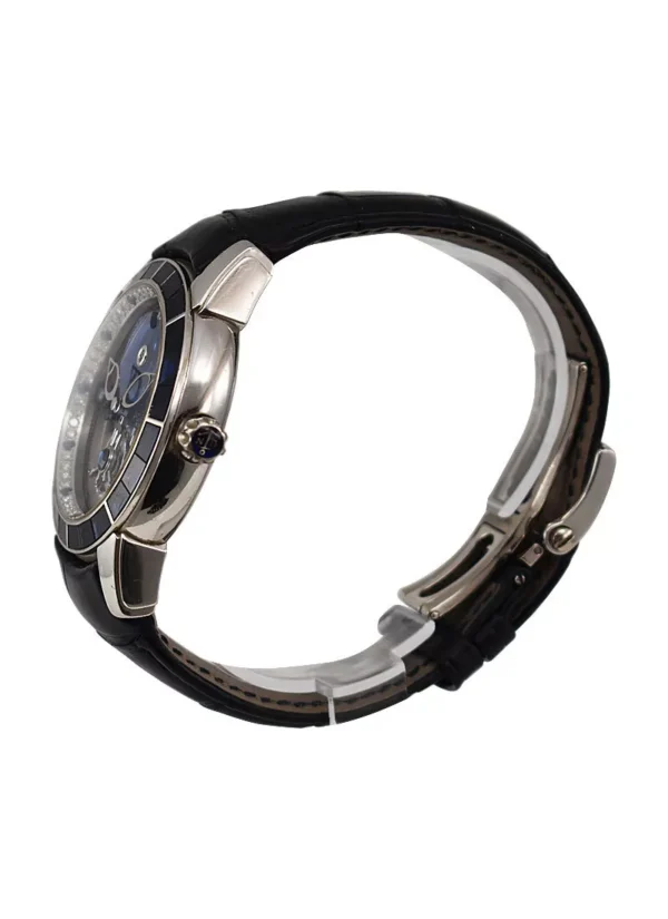ULYSSE NARDIN Royal Blue Tourbillon with Sapphire Bezel in Platinum