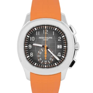 Share Ask a watch specialist Our luxury watch specialists can answer questions you have about your next watch purchase. Chat with a specialist- opens in a new window or tab NEW 2023 PAPERS Patek Philippe Aquanaut Chronograph Steel 42.2mm