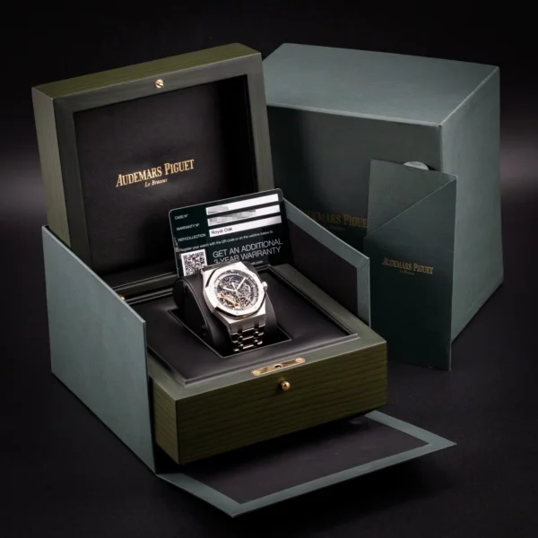 Audemars Piguet Royal Oak Double Balance Wheel Openworked 15407ST.OO.1220ST.01