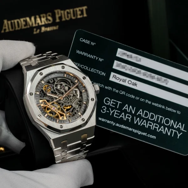 Audemars Piguet Royal Oak Double Balance Wheel Openworked 15407ST.OO.1220ST.01