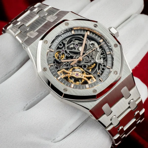 Audemars Piguet Royal Oak Double Balance Wheel Openworked 15407ST.OO.1220ST.01