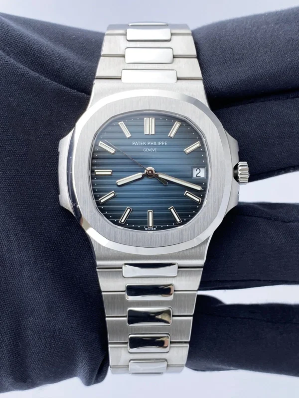 Patek Philippe Nautilus 5711/1A Blue Dial Mens Watch Box Papers