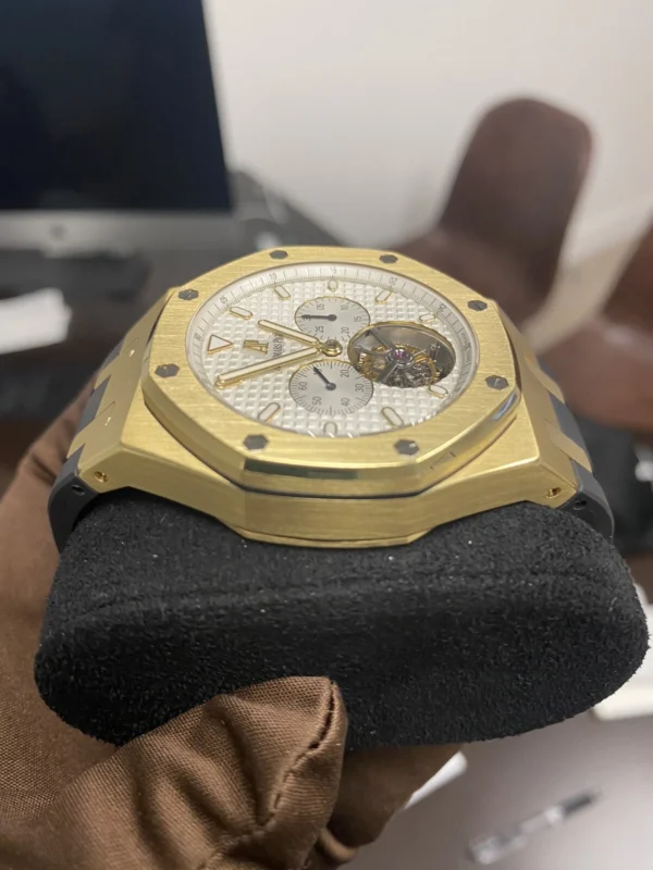 Audemars Piguet Royal Oak Jumbo Tourbillon Chronograph Y/G 25977BA.OO.D088CR.01
