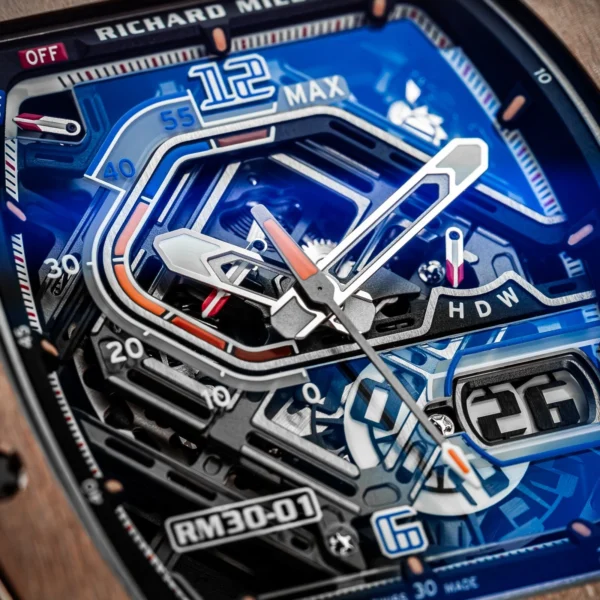 Richard Mille RM30-01 Rose Gold Skeleton Dial MINT! RM 030 30-01 RM30 30