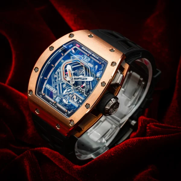 Richard Mille RM30-01 Rose Gold Skeleton Dial MINT! RM 030 30-01 RM30 30