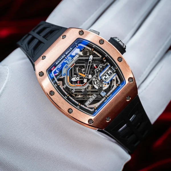 Richard Mille RM30-01 Rose Gold Skeleton Dial MINT! RM 030 30-01 RM30 30