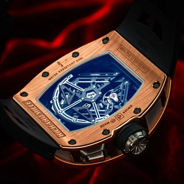 Richard Mille RM30-01 Rose Gold Skeleton Dial MINT! RM 030 30-01 RM30 30