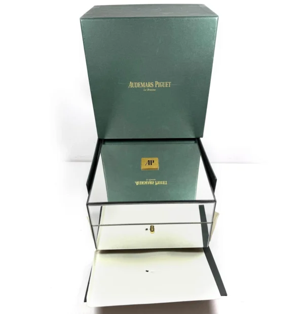 Audemars Piguet Royal Oak Carolina Bucci 15454BA 37MM Frosted Gold Box Papers