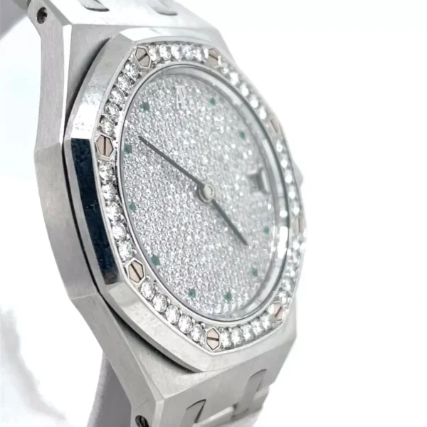 Audemars Piguet Royal Oak Platinum 36mm Diamond Dial/Bezel 14813PT.ZZ.0789PT.01