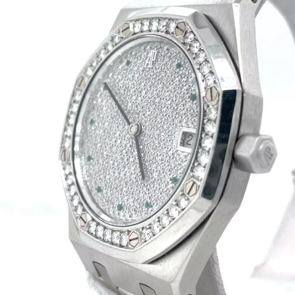 Audemars Piguet Royal Oak Platinum 36mm Diamond Dial/Bezel 14813PT.ZZ.0789PT.01