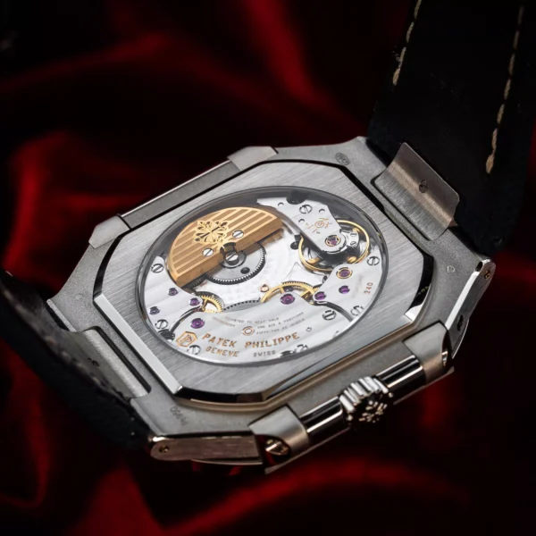 Patek Philippe Cubitus 5822P-001 Platinum Blue Dial Complete Set 5822P