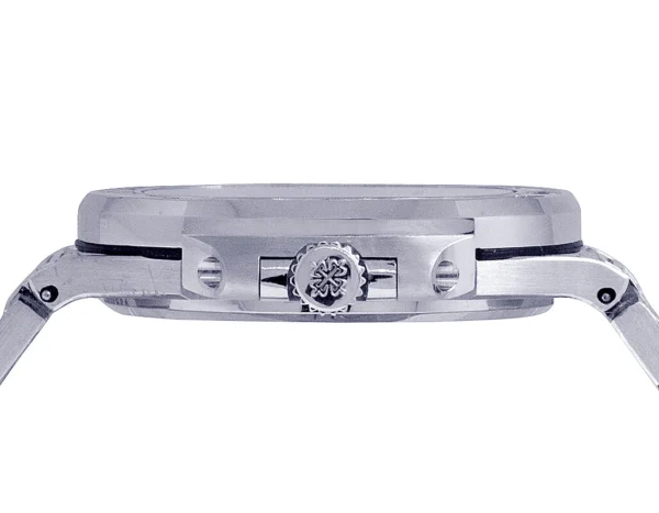 18K White Gold Patek Philippe Nautilus 5711 Baguette Diamond Watch 67.75 Ct