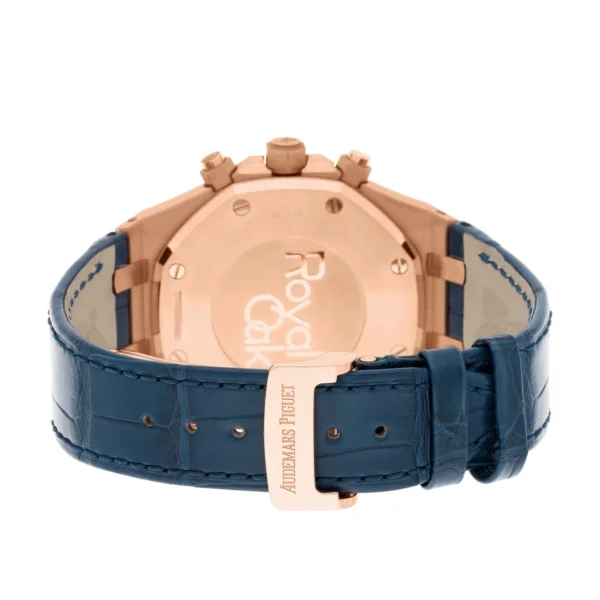 AP Royal Oak 41mm 18kt Rose Gold Blue Boutique Chronograph 26331OR.OO.D315CR.01