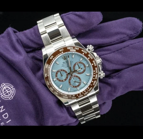 Rolex Cosmograph Daytona Platinum 126506 40mm Ice Blue Dial 2024 Box & Paper