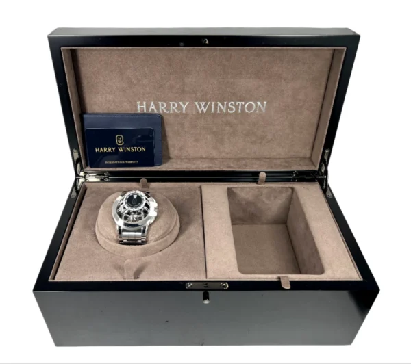 Harry Winston Ocean Tourbillon Jumping Hour WG Men's Watch, OCEMTJ45WW001