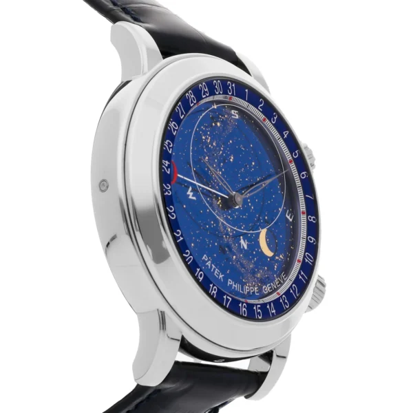 Patek Philippe Grand Complications Celestial Moon Age Platinum Watch 6102P-001