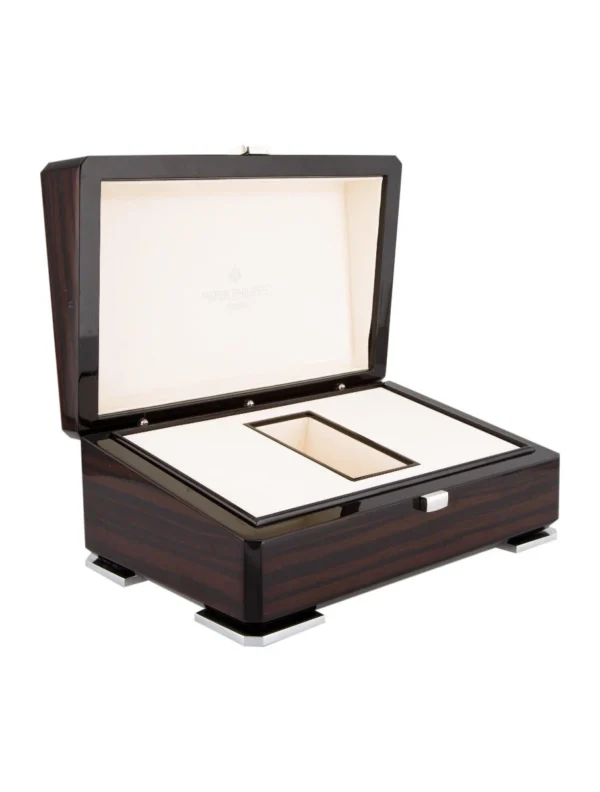 Patek Philippe Nautilus 5980/1AR-001 18K Rose Gold/Steel Diamond Watch 32.5 Ct