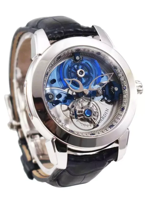 ULYSSE NARDIN - Royal Blue Tourbillon 41mm in Platinum
