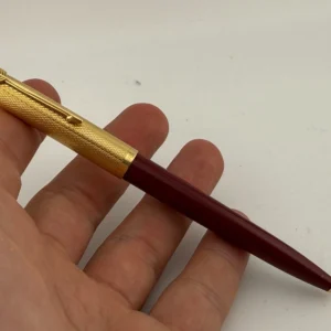 Rare Vintage 18ct Gold Hallmarked Presidential Parker 51 Ballpoint Pen - Working