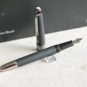 Rare Montblanc Meisterstück Edition Ultra Black Classique 145 Fountain Pen