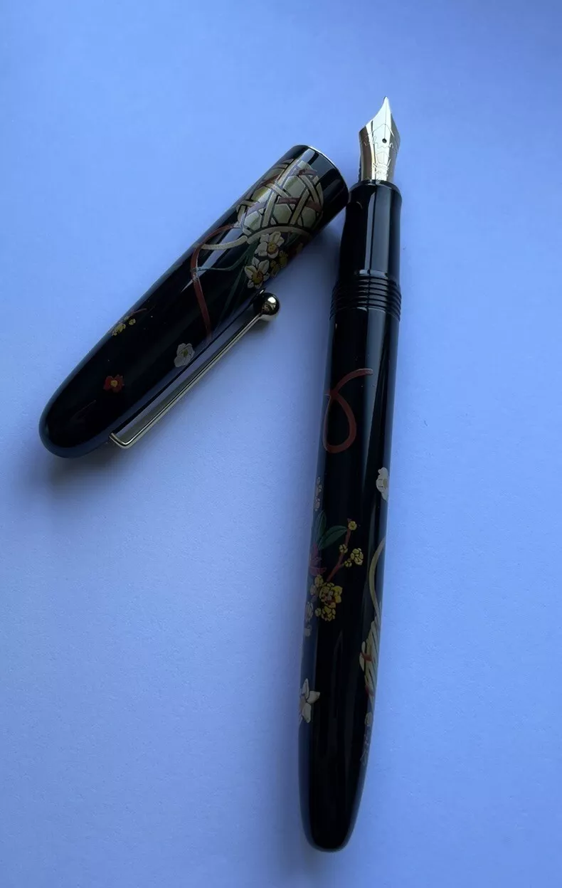 Pilot Namiki Nippon Art ‘Flower Basket’ Medium Nib Fountain Pen- UNUSED