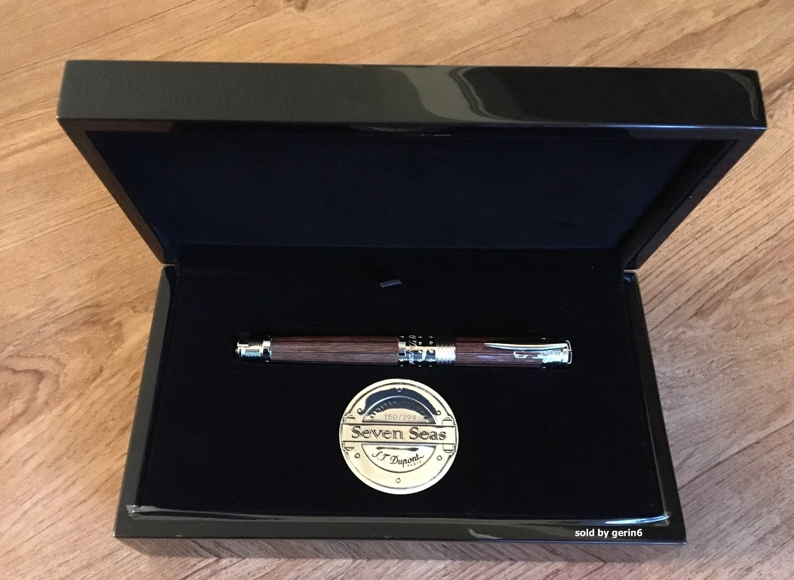 S.T. Dupont Limited Edition Seven Seas Fountain Pen, 241604, New In Box