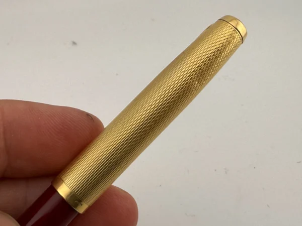 Rare Vintage 18ct Gold Hallmarked Presidential Parker 51 Ballpoint Pen - Working