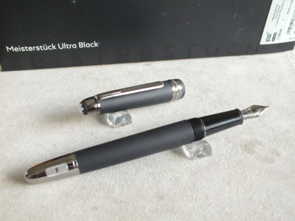 Rare Montblanc Meisterstück Edition Ultra Black Classique 145 Fountain Pen