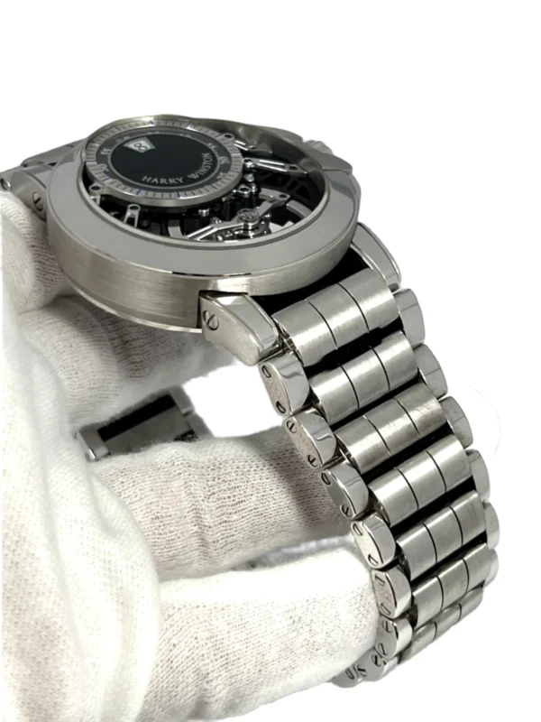 Harry Winston Ocean Tourbillon Jumping Hour WG Men's Watch, OCEMTJ45WW001