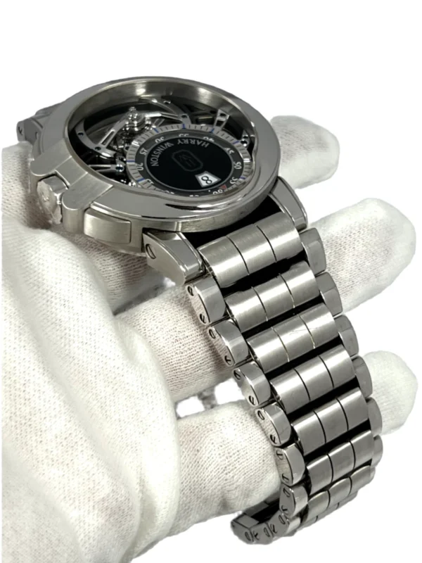 Harry Winston Ocean Tourbillon Jumping Hour WG Men's Watch, OCEMTJ45WW001