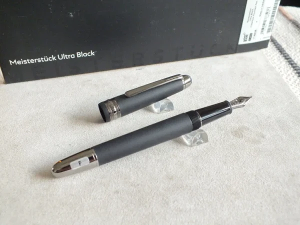 Rare Montblanc Meisterstück Edition Ultra Black Classique 145 Fountain Pen