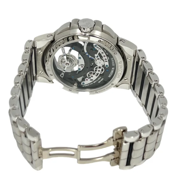 Harry Winston Ocean Tourbillon Jumping Hour WG Men's Watch, OCEMTJ45WW001