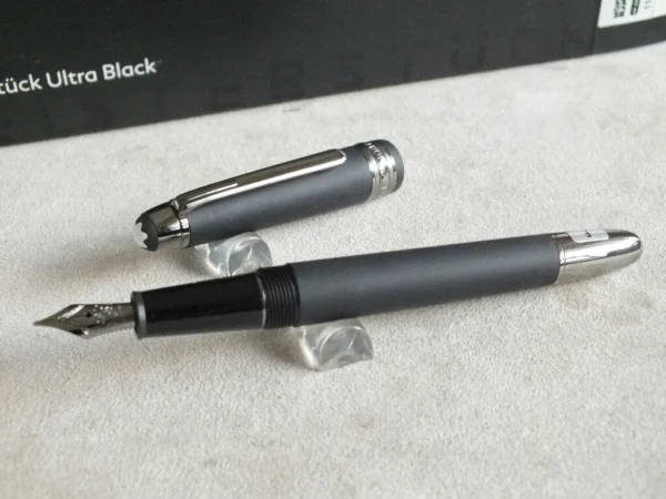 Rare Montblanc Meisterstück Edition Ultra Black Classique 145 Fountain Pen