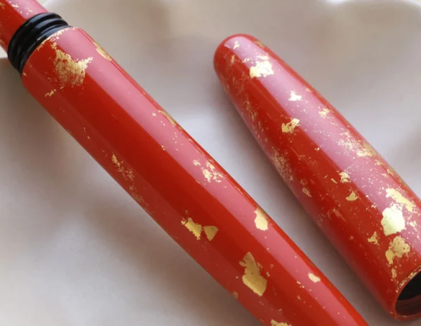 Wancher Dream Fountain Pen | Kyoto Urushi Kotoiro Fushimi Inari Taisha,Vermilion