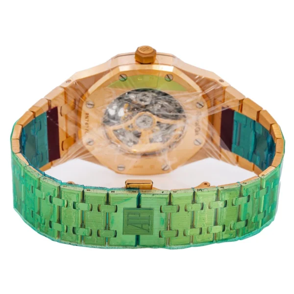 Audemars Piguet Royal Oak Skeleton Rose Gold Watch 15407OR.OO.1220OR.01