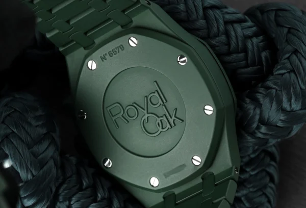 Audemars Piguet Royal Oak Chrono 41mm 26320ST.OO.1220ST.02 Custom Green Ceramic