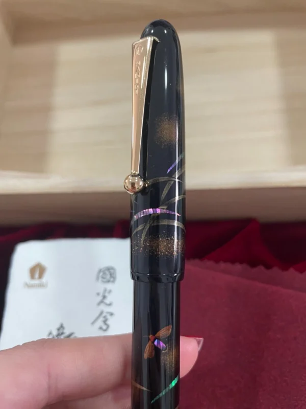 Namiki Yukari Firefly Raden Maki-e Fountain Pen 18K Gold M Nib