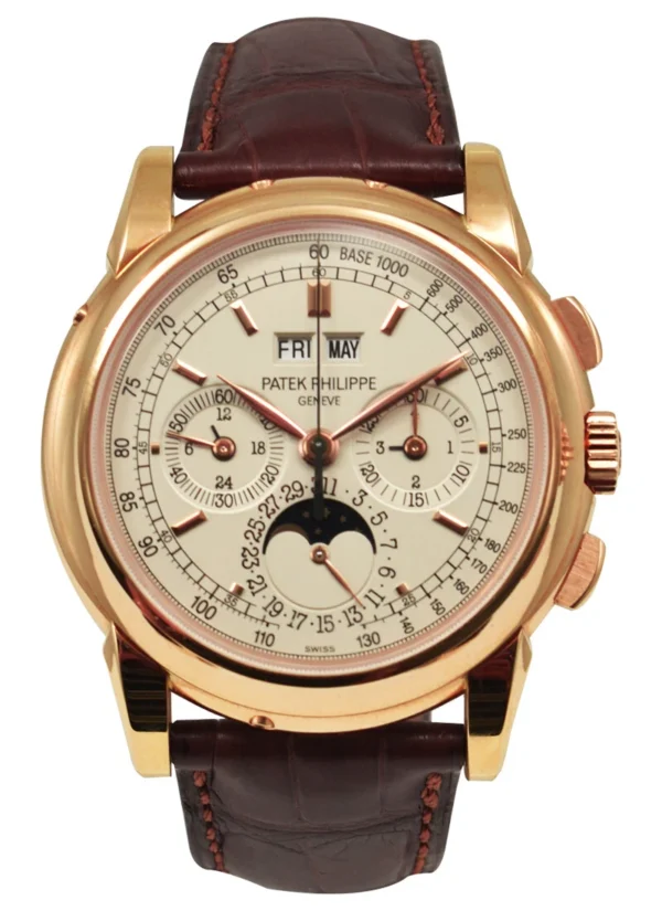PATEK PHILIPPE - Perpetual Calendar Chronograph 5970R in Rose Gold