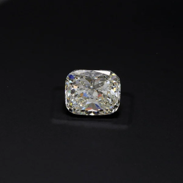 7.10 Carat Natural K Diamond Cushion, SI2 GIA Certified Real Jewelry For Women