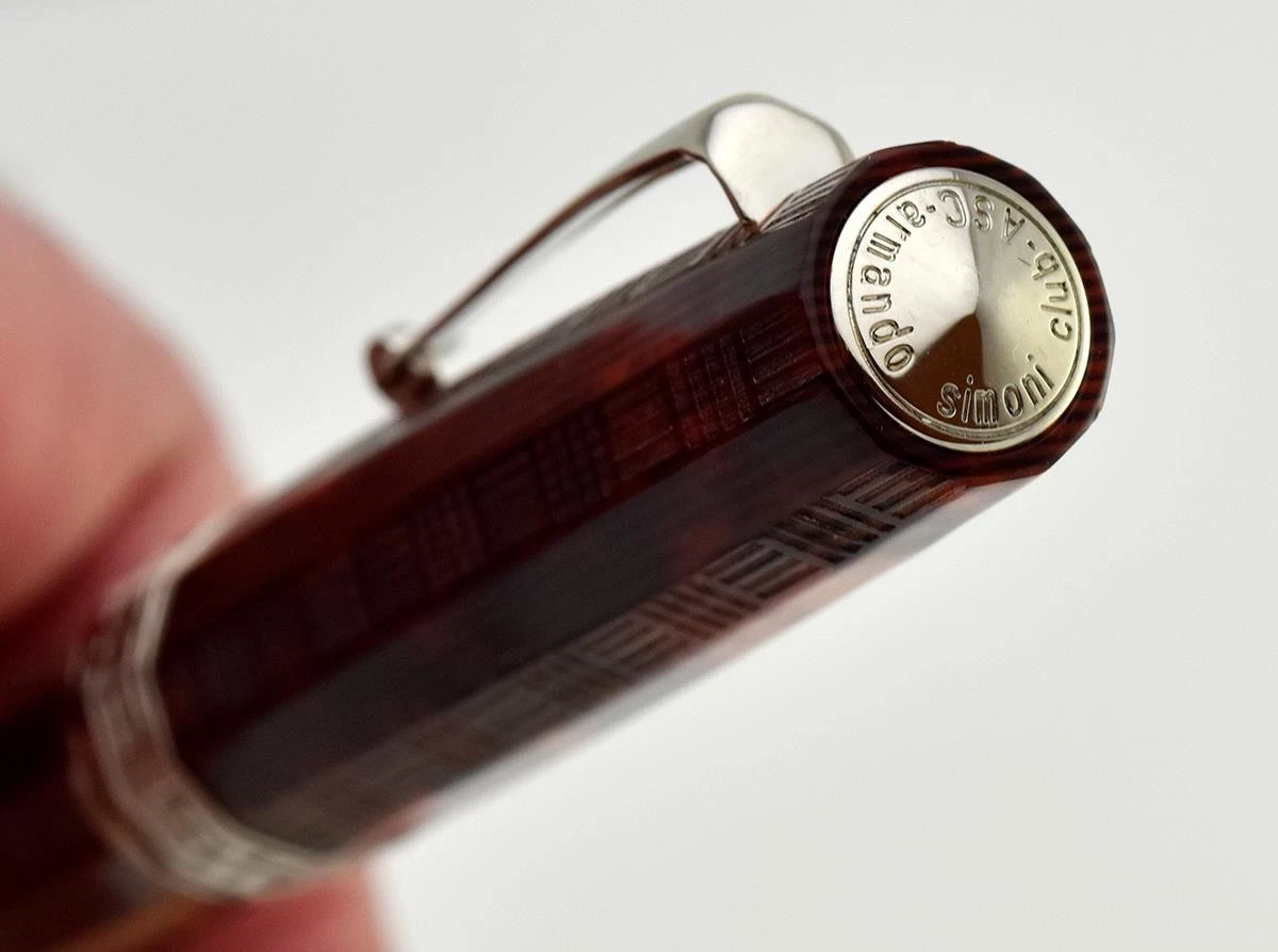 ARMANDO SIMONE CLUB GLADIATORE MEDIO BESPOKE FOUNTAIN PEN ONLY 25 PENS MADE