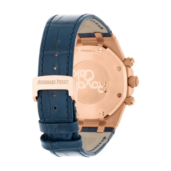 AP Royal Oak 41mm 18kt Rose Gold Blue Boutique Chronograph 26331OR.OO.D315CR.01