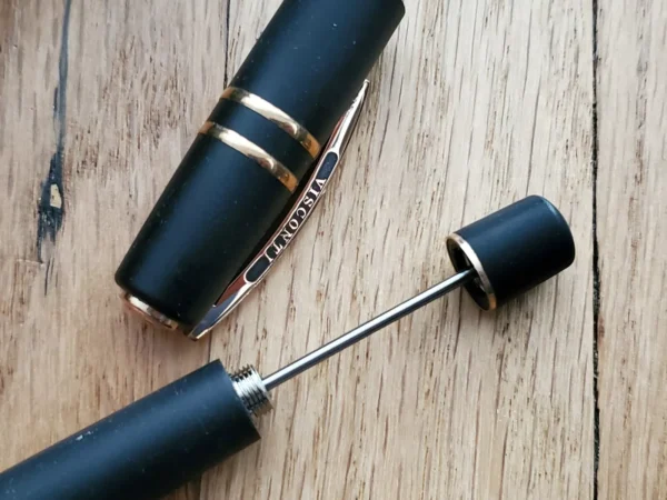 VISCONTI HOMO SAPIENS LAVA BRONZE AGE OVERSIZED FOUNTAIN PEN.