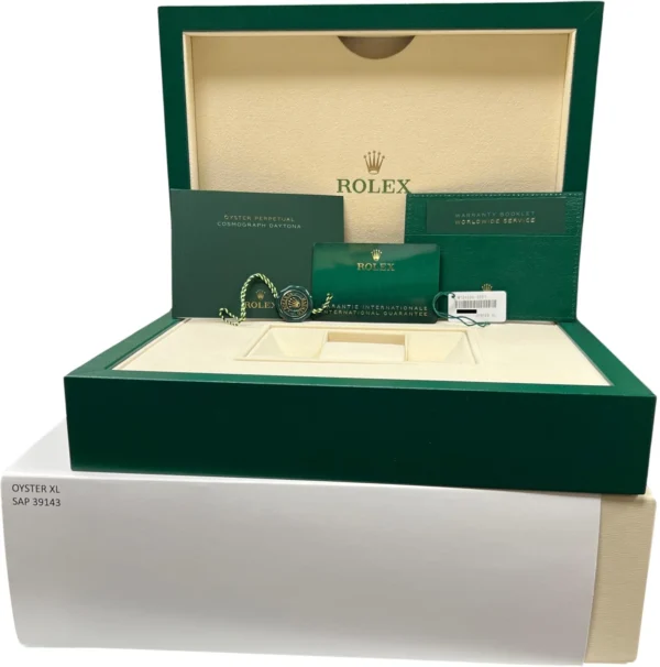 NEW RELEASE 2023 PAPERS Rolex Daytona Platinum GLACIER BLUE 40 126506 Watch BOX
